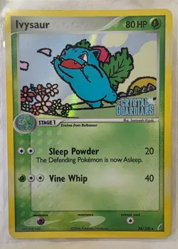 2006 Pokemon EX Crystal Guardians Ivysaur-Reverse Foil #34/100 - Image 1
