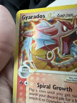 2006 Pokemon EX Holon Phantoms Gyarados GOLD STAR Holo Foil 102/110 Rare - Image 5
