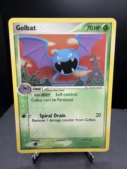 Pokemon TCG EX Deoxys Golbat 31/107 Uncommon Regular NM! - Image 1