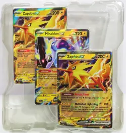 Pokemon TCG: ~ Zapdos ex ~ Deluxe Battle Deck ~ 290-85600 No Box - Image 1