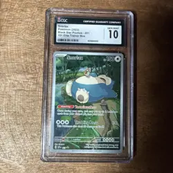 2023 Pokemon Black Star Promos #051 Snorlax CGC 10 GEM MINT - Image 1