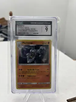 Pokemon Guardians Rising Machamp 65/145 Cosmos Holo CGC 9 - Image 1