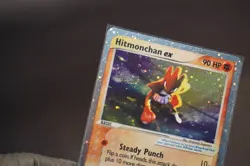 Pokemon TCG - Hitmonchan ex, Holo Swirl, MP, 98/109, English, Ruby Sapphire - Image 3