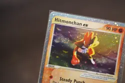 Pokemon TCG - Hitmonchan ex, Holo Swirl, MP, 98/109, English, Ruby Sapphire - Image 4