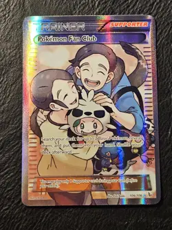 Pokemon Fan Club (106 Full Art) 106/106 Flashfire Holo - Image 1