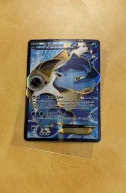 Pokemon Blastoise EX 142/146 XY Full Art Ultra Rare Full art - Image 1