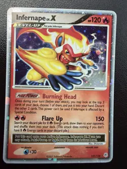 Pokemon TCG Infernape LV.X Holo Rare 121/130 Lp/mp - Image 1