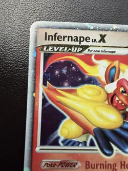 Pokemon TCG Infernape LV.X Holo Rare 121/130 Lp/mp - Image 2