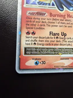 Pokemon TCG Infernape LV.X Holo Rare 121/130 Lp/mp - Image 5