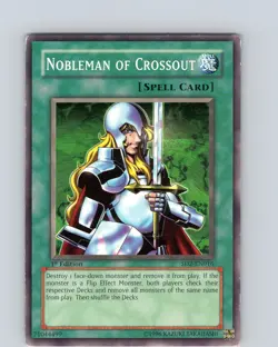 Yu-Gi-Oh TCG Nobleman Of Crossout SD2-EN016 1st Edition Common Card Played LP - Image 1