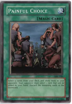 Yugioh - Painful Choice MRL-049 Unlimited - Magic Ruler - Image 1