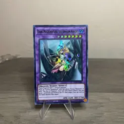 Yugioh Dark Magician Girl the Dragon Knight - DLCS-EN006 - Ultra Rare - Green - Image 1