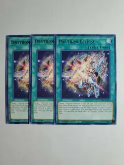 Yugioh x3 Drytron Eclipse GEIM-EN034 Rare 1st Edition - Image 1