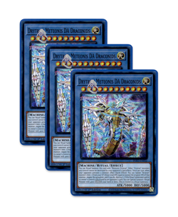 Yugioh! Drytron Meteonis DA Draconids INFO-EN032 (SR) 1st Ed 3x - Image 1