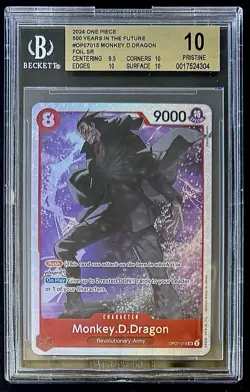 BGS 10 One Piece OP07-015 SR Monkey.D.Dragon - English - 500 Years in the Future - Image 1