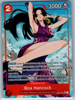 Boa Hancock (Alt Art) OP12-014 English Legacy of the Master - One Piece - NM - Image 1
