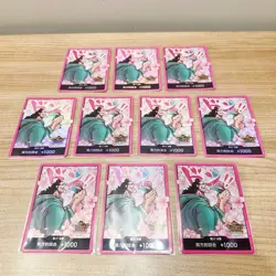 10Pcs One Piece 3rd Anniversary Jewelry Bonney DON !! Card - Chinese Exclusive - Image 1