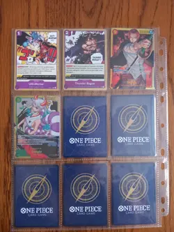 Collezione Completa One Piece Op01 Tutte C/u/r/Sr No Alternative Full Op01 Set - Image 3