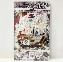 ONE PIECE CCG EXTENDED ART ACRYLIC ALLOY CASE CARD GUM-GUM RED HAWK OP11-114 R - Image 5