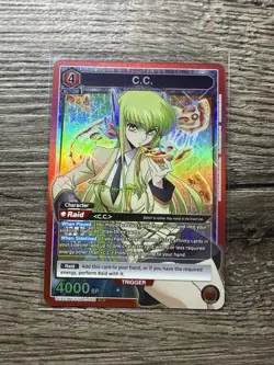 Union Arena CCG Code Geass C.C. UEX03BT/CGH-2-066 Super Rare - Image 1