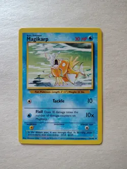 Magikarp 35/102 - Base Set Pokemon Card - Image 1
