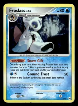Froslass 2/99 Holo Rare Platinum Arceus Pokemon Card - Image 1