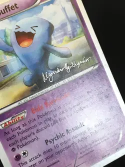 Pokemon TCG Wobbuffet Signature Card 36/119 2015 World Championships MP - Image 3