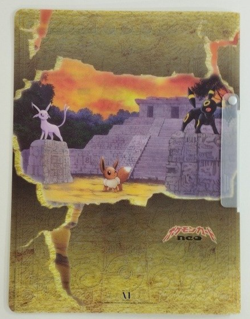 Pokemon Card Neo Genesis Series Premium File Part 2 Card 9 Sheets Set Old Back - Image 2