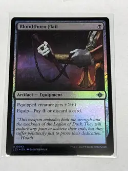 Bloodthorn Flail The Lost Caverns of Ixalan Foil #93 MTG - Image 1