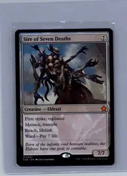 Sire of Seven Deaths | Magic the Gathering MTG | Foundations | NM - Image 1