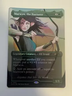 Marwyn, the Nurturer (Rainbow FOIL) 1960 NM Near Mint SLD Secret Lair Magic MTG - Image 1