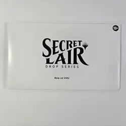 Now on VHS! Secret Lair - Non-Foil, Sealed, Magic the Gathering MTG - Image 1