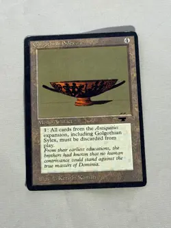 MTG Golgothian Sylex Antiquities Magic the Gathering - Image 1