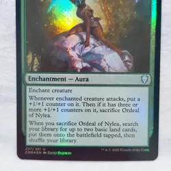 Ordeal of Nylea 247/361 Commander Legends Foil Magic The Gathering TCG - Image 3