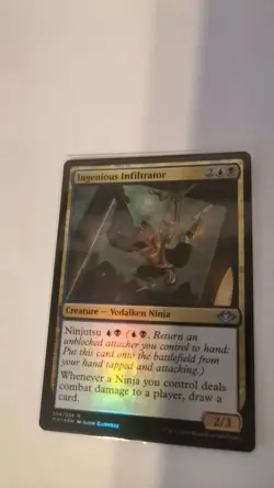 1X NM Foil Ingenious Infiltrator Modern Horizons - Image 1