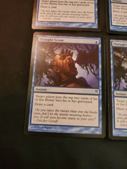 4x Thought Scour Duel Decks: Jace vs Vraska Dark Ascension MTG Magic Playset X4 - Image 5