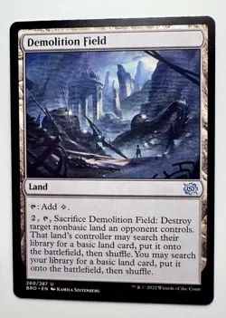 Demolition Field - 260 - BRO - NM - MTG Magic the Gathering - Image 1