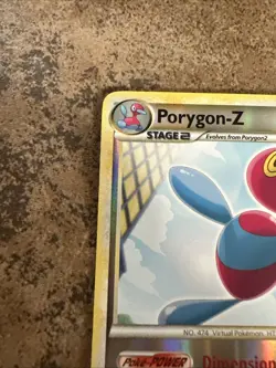 2010 Pokemon TCG HGSS Triumphant Porygon-Z Reverse Holo Rare 7/102 LP - Image 3
