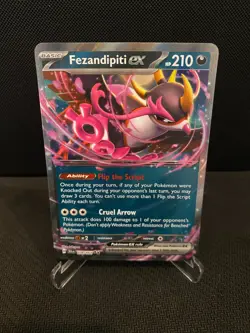 Fezandipiti ex 038/064 Double Rare Pokemon NM Shrouded Fable SFA FREE SHIPPING - Image 1