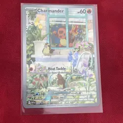 2023 Pokemon Black Star Promo Charmander #044 Scarlet and Violet Raw - Image 1