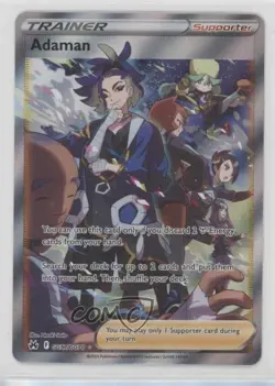 Full Art - Adaman Pokemon Sword & Shield Crown Zenith Galarian Gallery #GG57 - Image 1