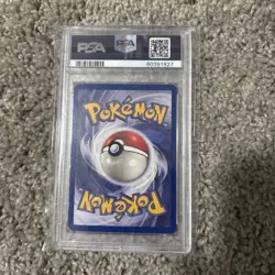 PSA 9 Pokemon 2000 Team Rocket Dark Arbok Non-Holo Rare #19 - Image 2