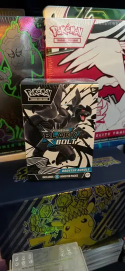 Pokemon Scarlet & Violet Black Bolt Booster Bundle - Image 1