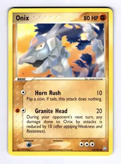 Onix Team Rocket Returns #69 (2004) Common NM Pokemon - Image 1