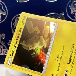 Detective Pikachu 10/18 Pokemon TCG Sun & Moon Promo Holo MINT NM - Image 3