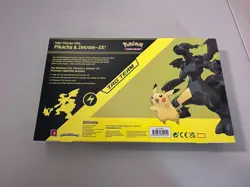 Pokemon TCG Pikachu and Zekrom-GX Tag Team Premium Collection - Box Damage - Image 2