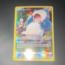 Pokemon TCG Snorlax TG10/TG30 Full Art Holo Swsh11: Lost Origin - Image 1