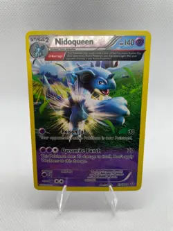 2015 Pokemon Nidoqueen 69/160 Non Holo XY Primal Clash LP - Image 1
