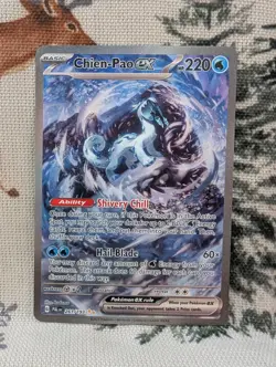 Chien-Pao EX 261/193 Sv02: Paldea Evolved Special Illustration Holo Pokemon TCG - Image 1