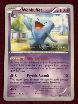 Pokemon Wobbuffet 36/119 2015 World Championships Phantom Forces VLP - Image 1